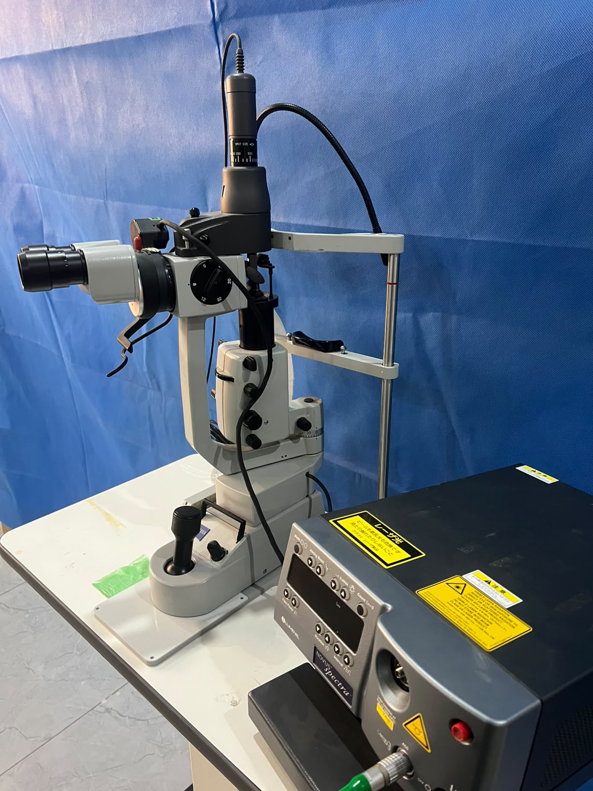 Lumenis Novus Spectra 532nm Green Laser Photocoagulator with Zeiss Slit Lamp — image 4