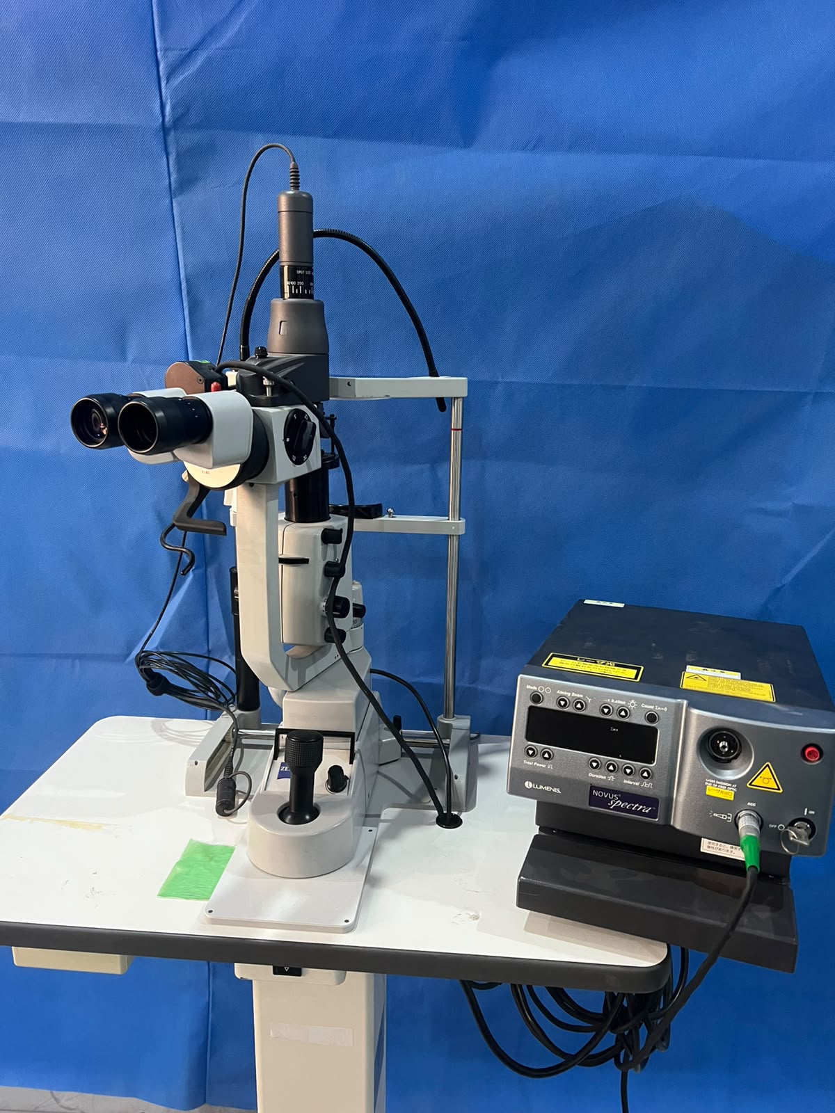Lumenis Novus Spectra 532nm Green Laser Photocoagulator with Zeiss Slit Lamp — image 5