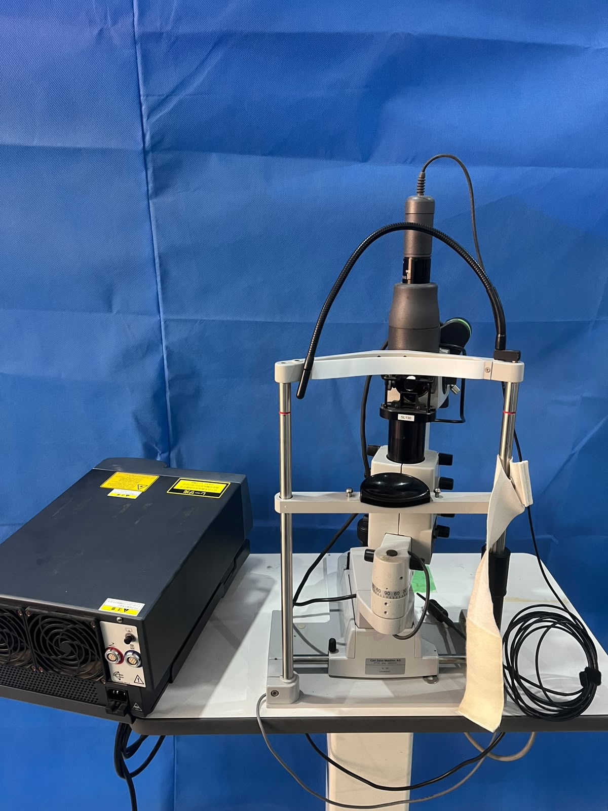 Lumenis Novus Spectra 532nm Green Laser Photocoagulator with Zeiss Slit Lamp — image 6
