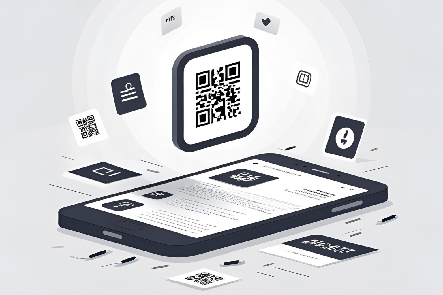 QR codes bridging print and digital marketing