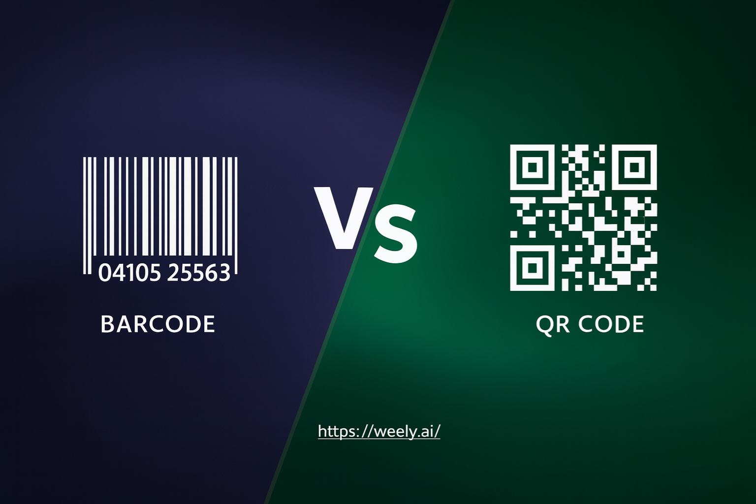 QR vs Barcode for business results QR Code vs Barcode comparison