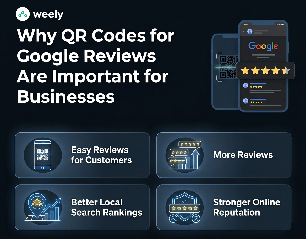 QR Codes for Google Reviews: Get More 5-Star Ratings | Weely AI