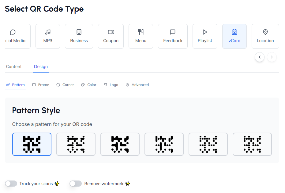 Customize QR Code Customize QR Code