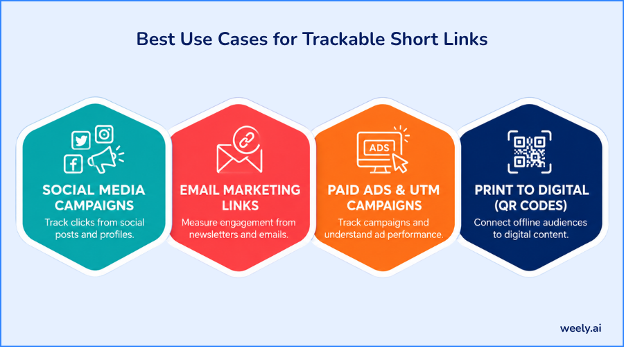 Best Use Cases for Trackable Short Links