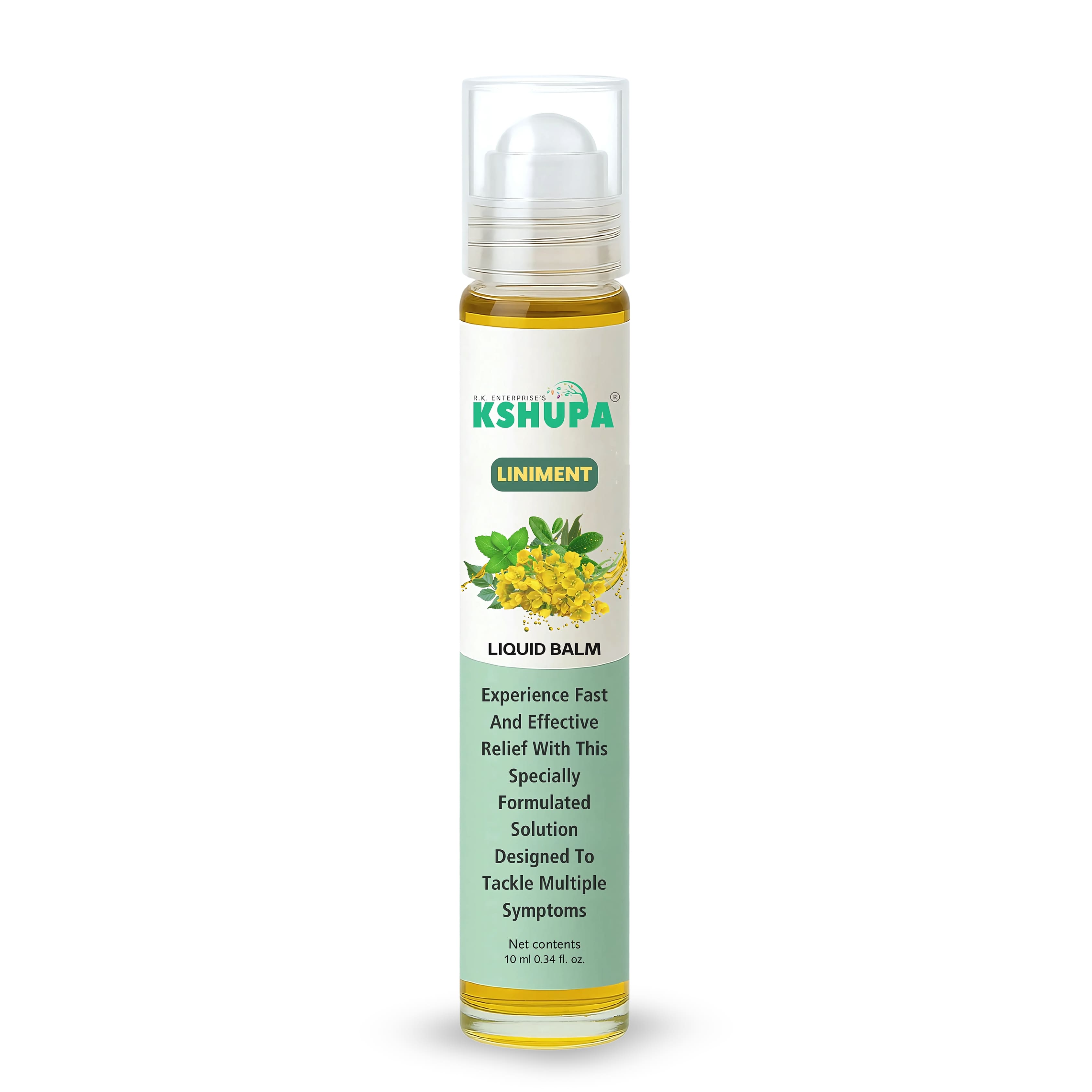 10ML PAIN RELIEF LIQUID BALM | Instant Relief from Headache, Cold & Body Pain