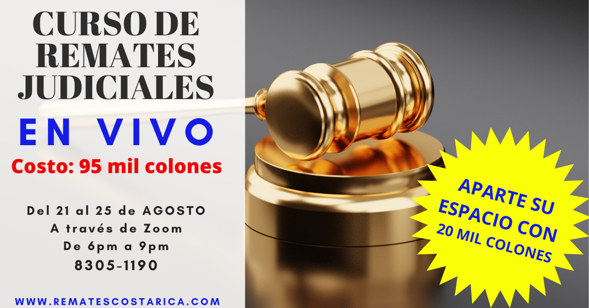 Curso en Vivo a través de Zoom