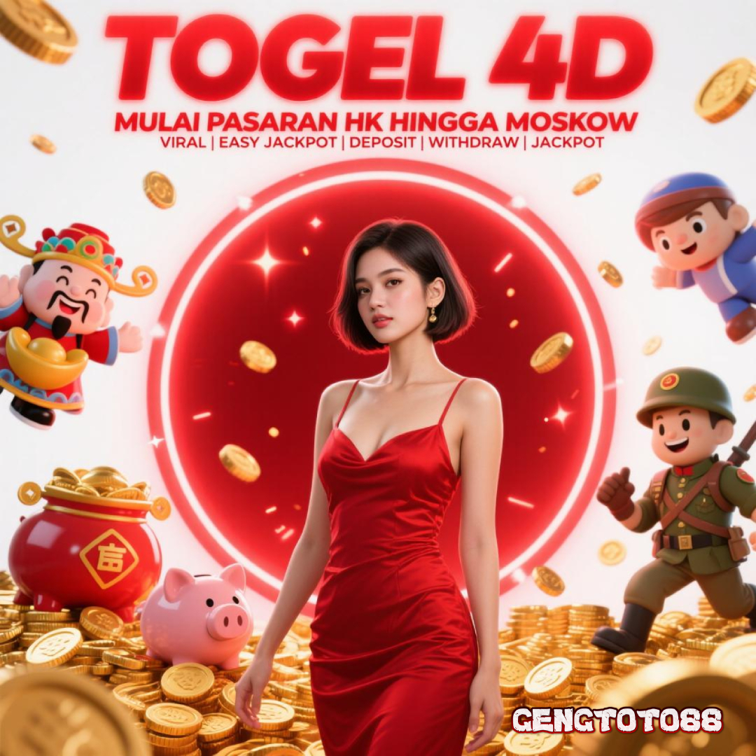 Gengtoto88: Dunia Togel 4D Lengkap Mulai Pasaran HK Hingga Moskow