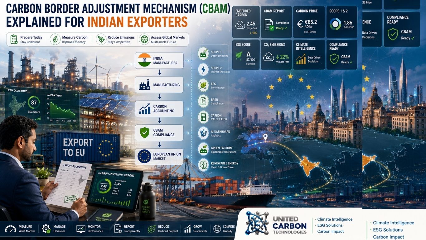 Carbon Border Adjustment Mechanism (CBAM) explained for Indian exporters