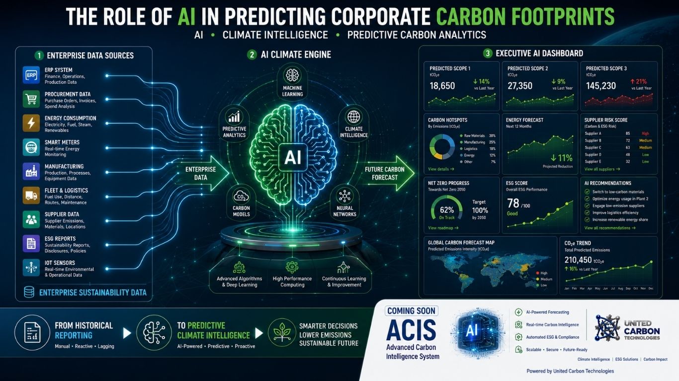 AI predicting corporate carbon footprints