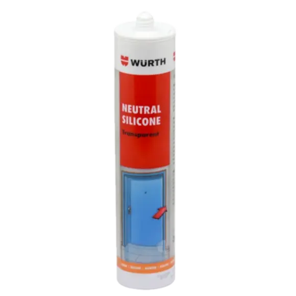 Neutral indoor silicone sealant transparent 300 ml