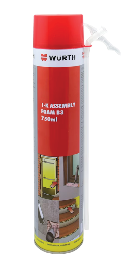 B3 PU assembly foam 750 ml for filling and assembly applications