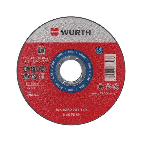 Metal cutting discs – Würth workshop tools UAE
