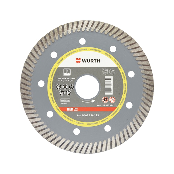 Diamond cutting discs – Würth workshop tools UAE