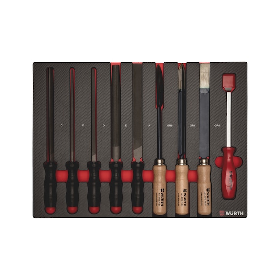 File & scraper sets – Würth workshop tools UAE