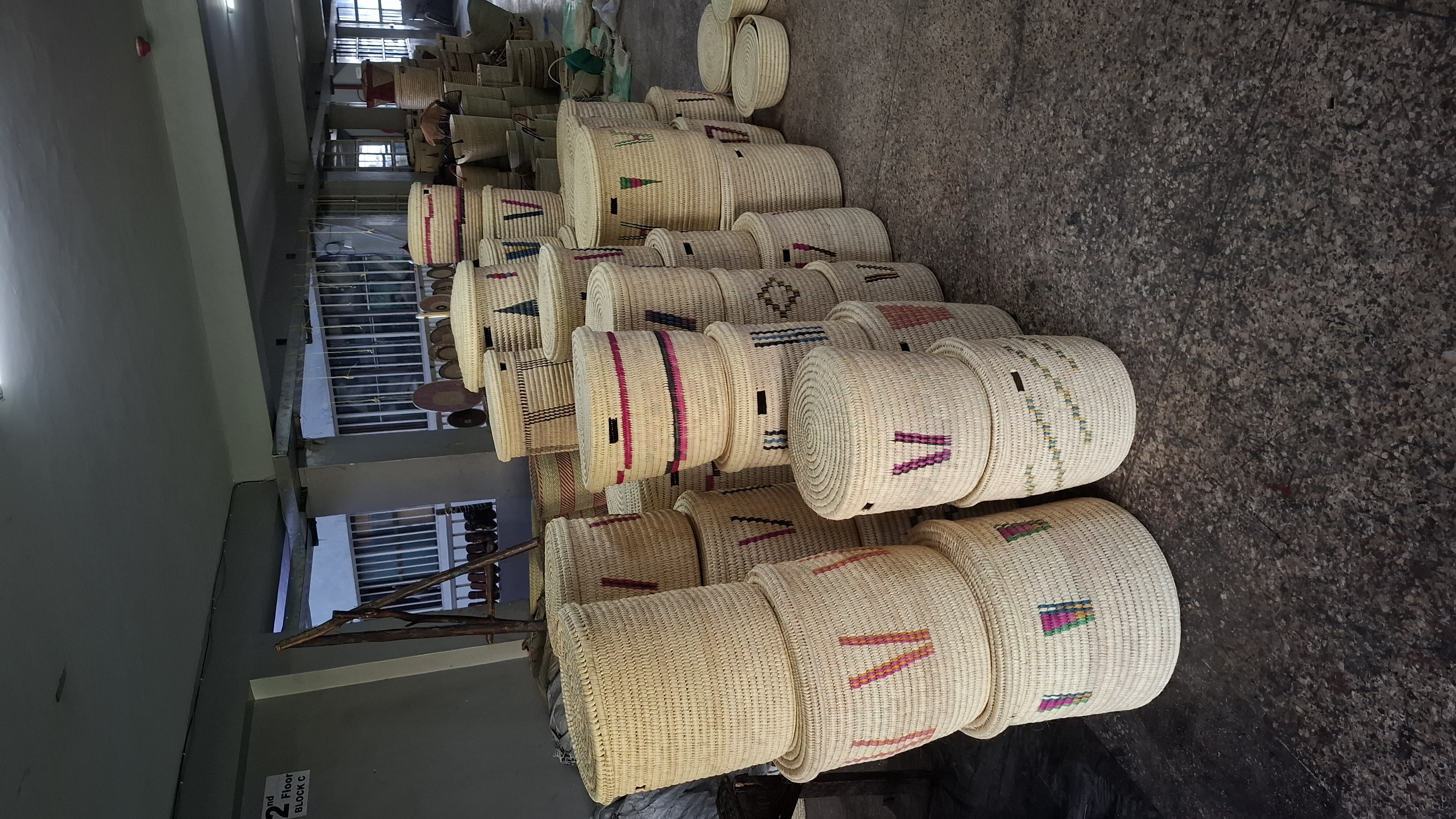 Palm baskets 