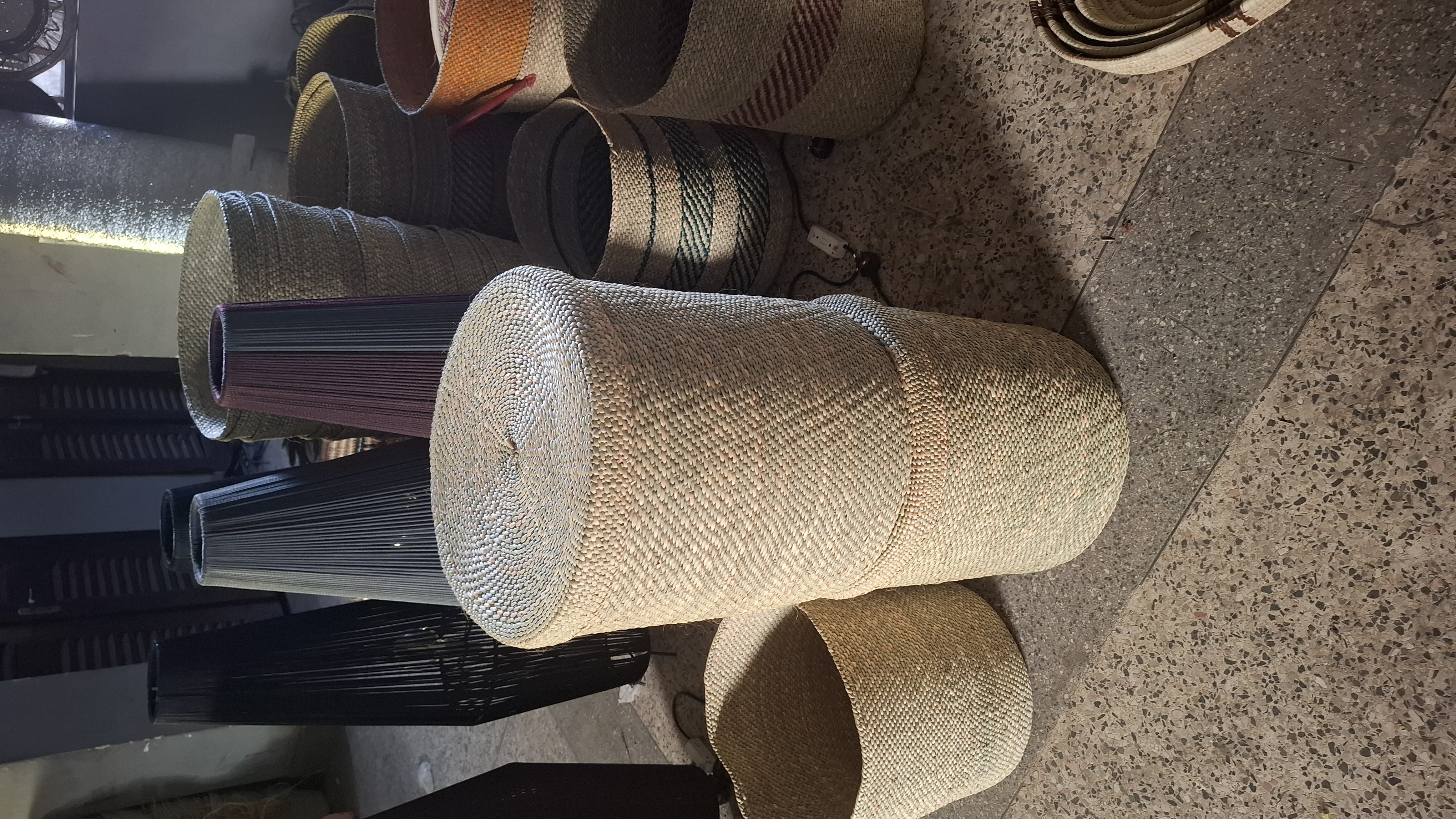 17 inch Iringa  basket  with lid