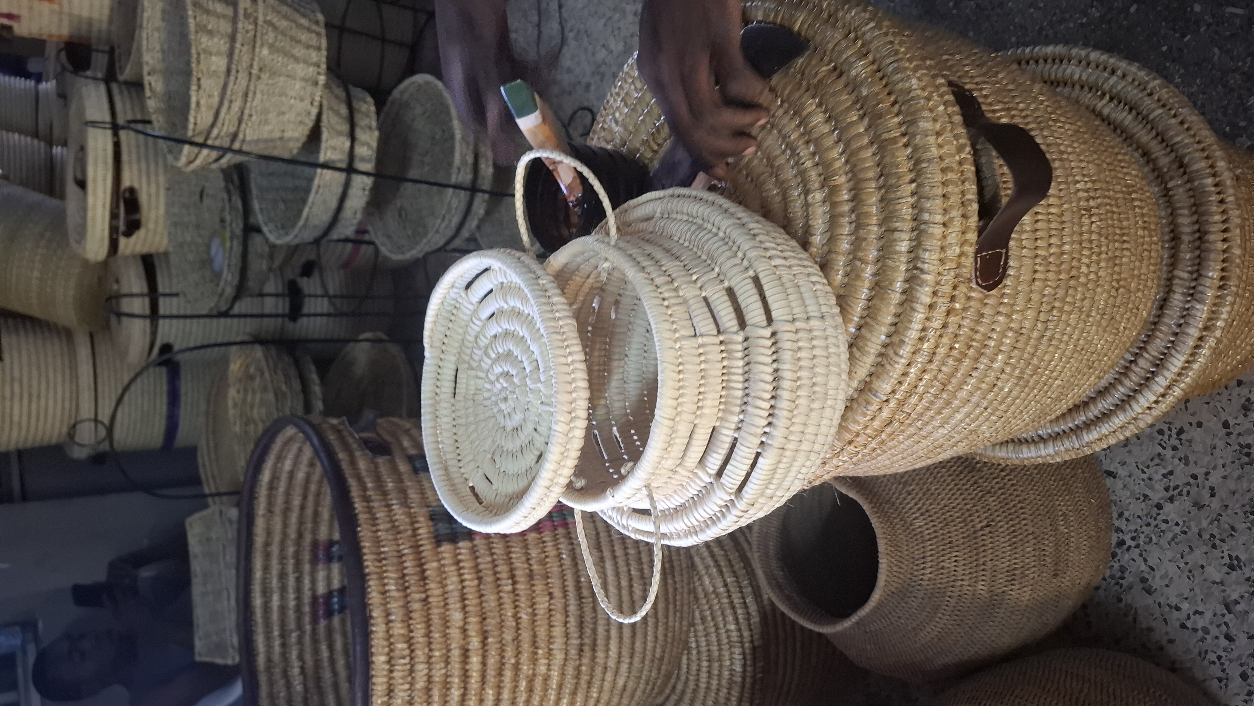 Palm gift basket