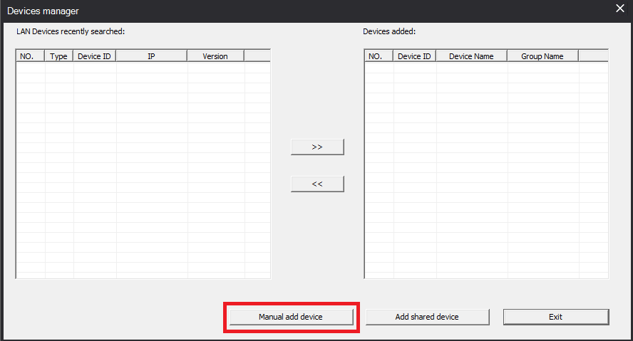 device manager 