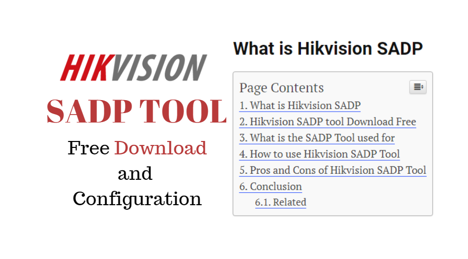 hikvision ip camera search tool