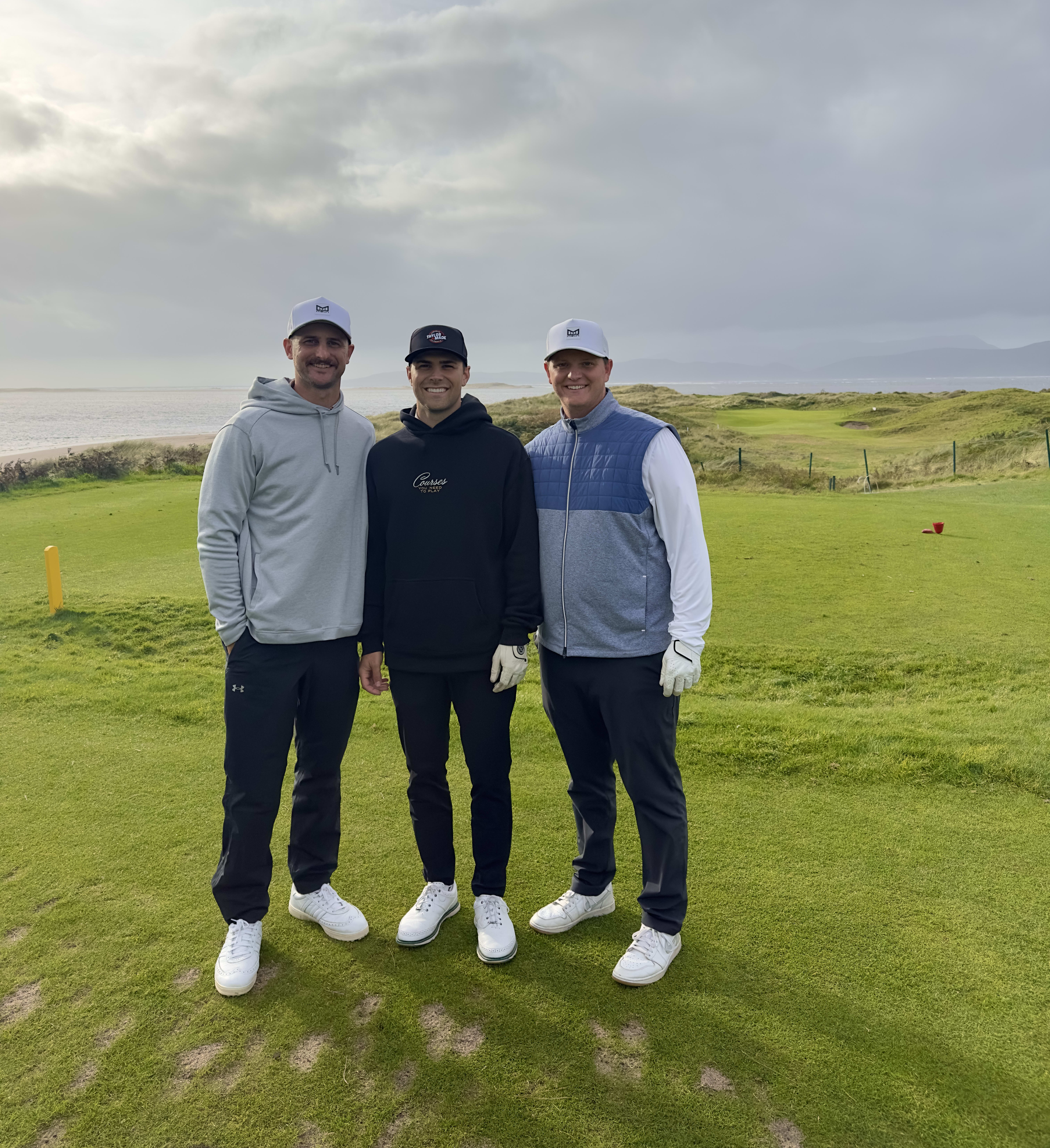 CYNTP crew at Dooks Golf Links, Ireland