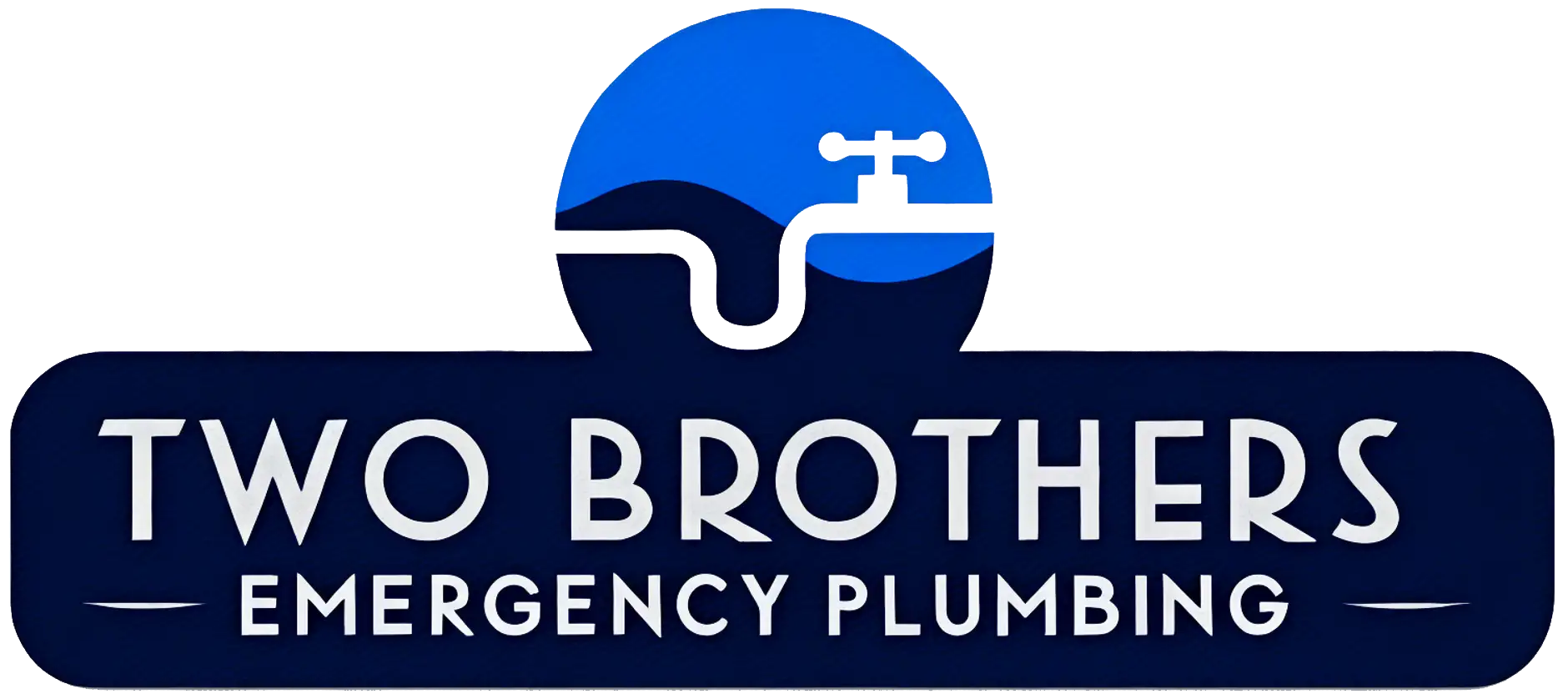 Two Brothers Emergency Plumbing Logo