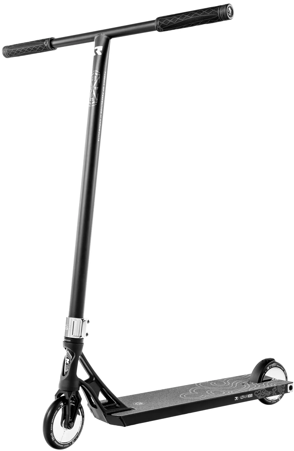 Tõukeratas Root AIR RS V3 Scooter - Must - Root Industries trikitõukeratas - pro trikiratas, sobib lastele ja professionaalidele