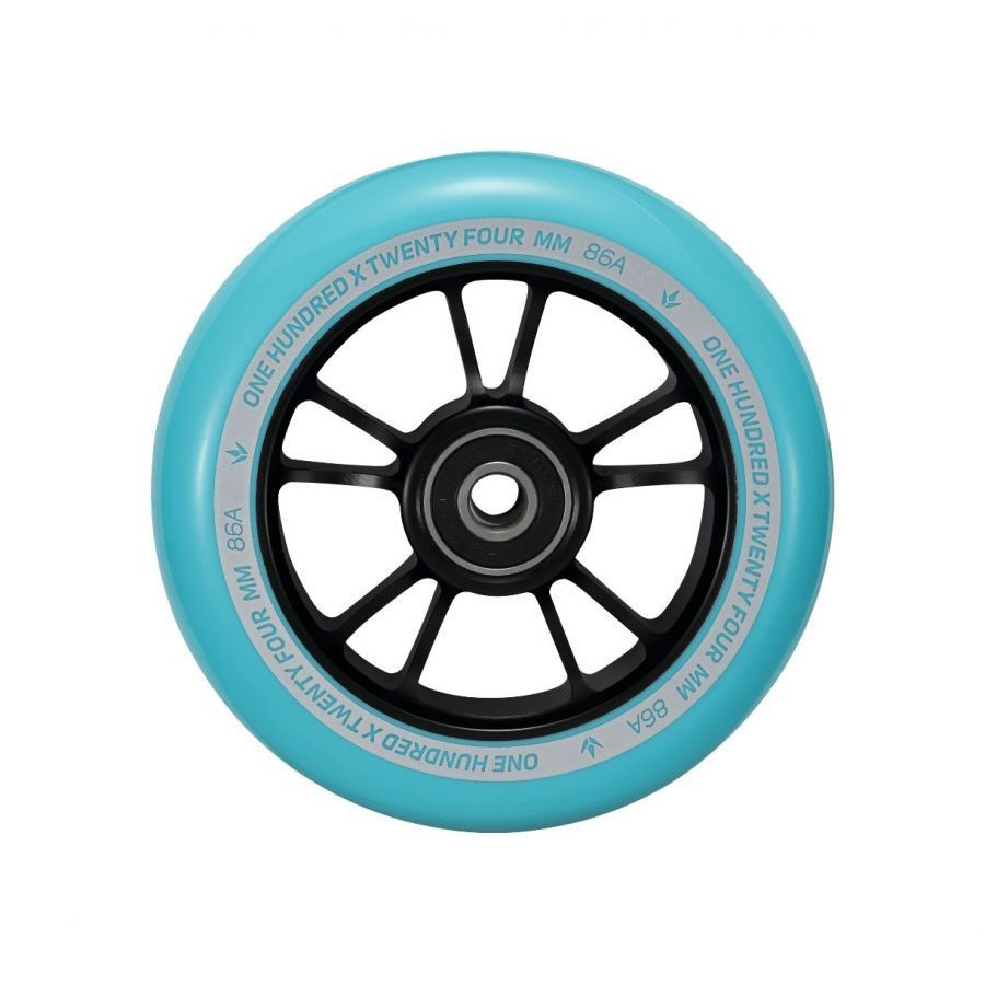 Blunt Wheel 10 Spokes 100mm Must/Sinine