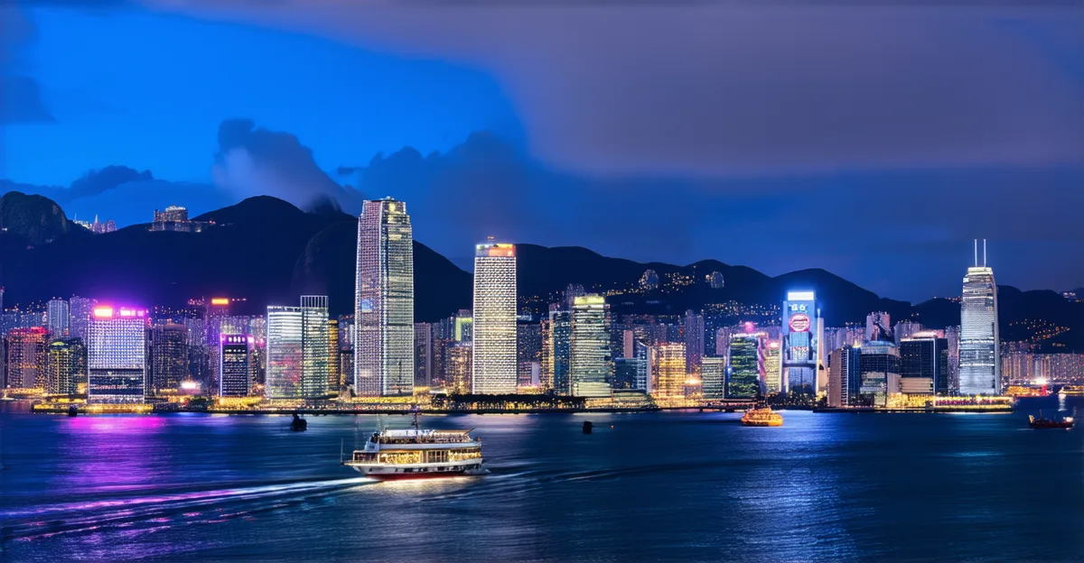 香港澳門 eSIM 攻略 2026 維多利亞港夜景