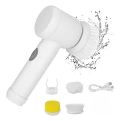 eps-432 escova de limpeza elétrica epsilon 12 em 1 recarregável cor branco