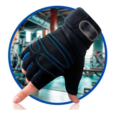 luva academia musculação esporte neoprene treino exercícios