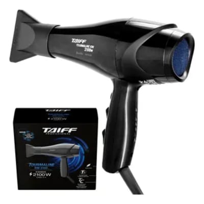 secador de cabelos titanium colors pink 2100w taiff cor preto