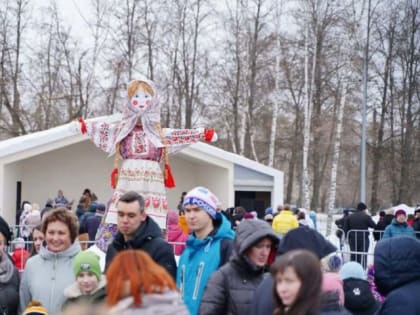 Дзержинцы отметили Широкую Масленицу