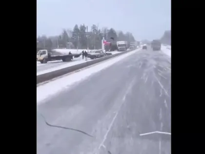 Жуткая авария на М-7 в Нижегородской области — первые кадры с места