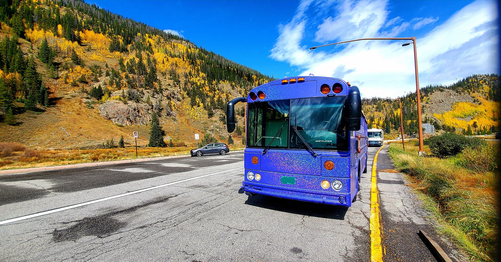 Holographic Purple Bus