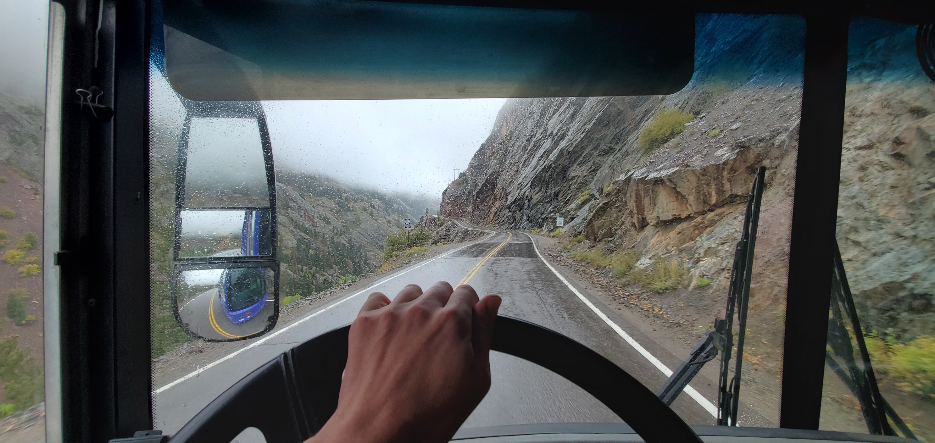 POV Skoolie Driving on Million Dollar Highway