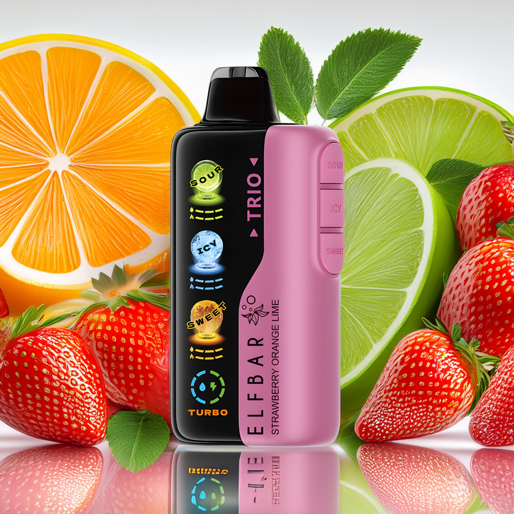 Elf Bar - Strawberry Orange Lime (40000 - Trio - 5ml/15ml)