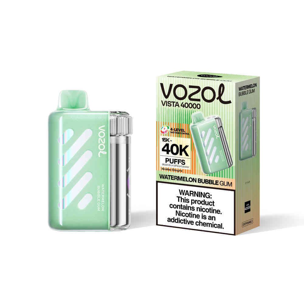 Vozol - Watermelon Bubblegum (40000 Puffs - Vista - 5ml/15ml)