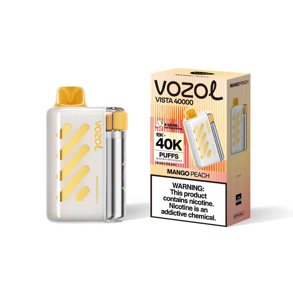 Vozol - Mango Peach (40000 Puffs - Vista - 5ml/15ml)