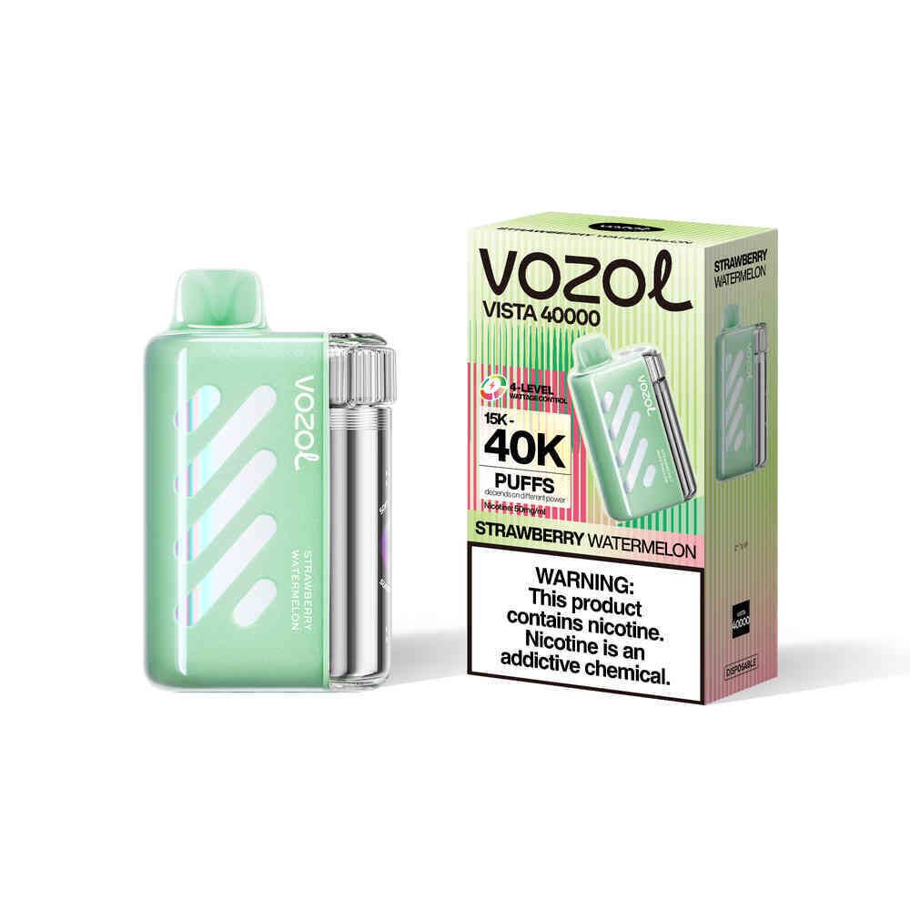 Vozol - Strawberry Watermelon (40000 Puffs - Vista - 5ml/15ml)