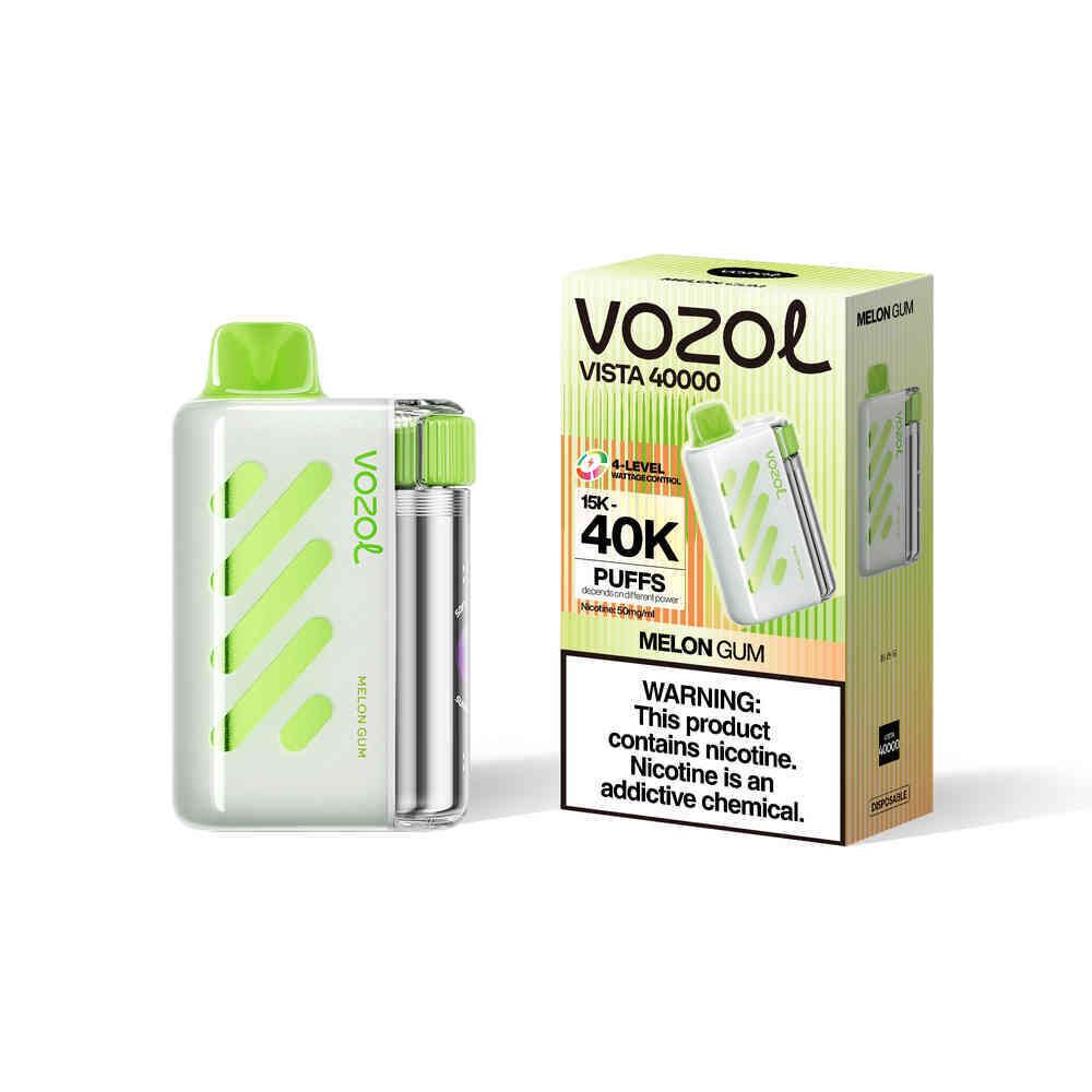Vozol - Melon Gum (40000 Puffs - Vista - 5ml/15ml)