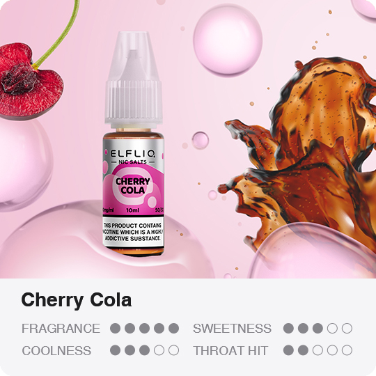 ELFLIQ - Cherry Cola (5% nic - 30ml)