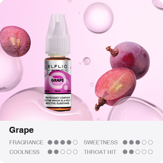ELFLIQ - Grape (5% nic - 30ml)