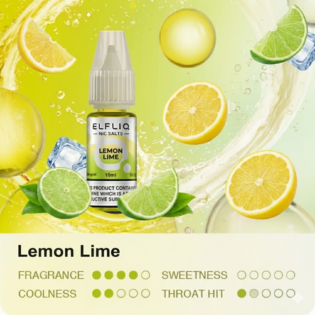 ELFLIQ - Lemon Lime (5% nic - 30ml)