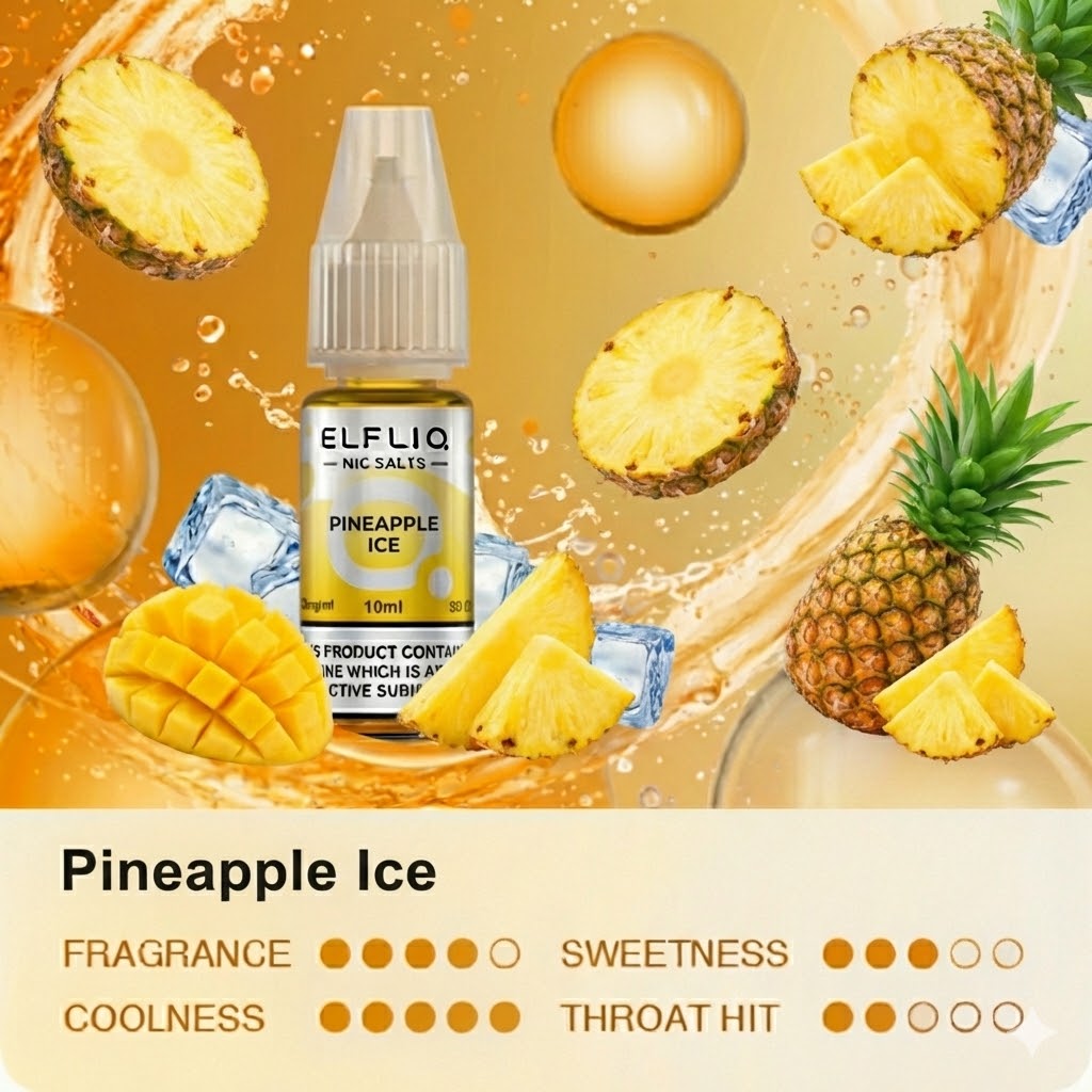 ELFLIQ - Pineapple Ice (5% nic - 30ml)
