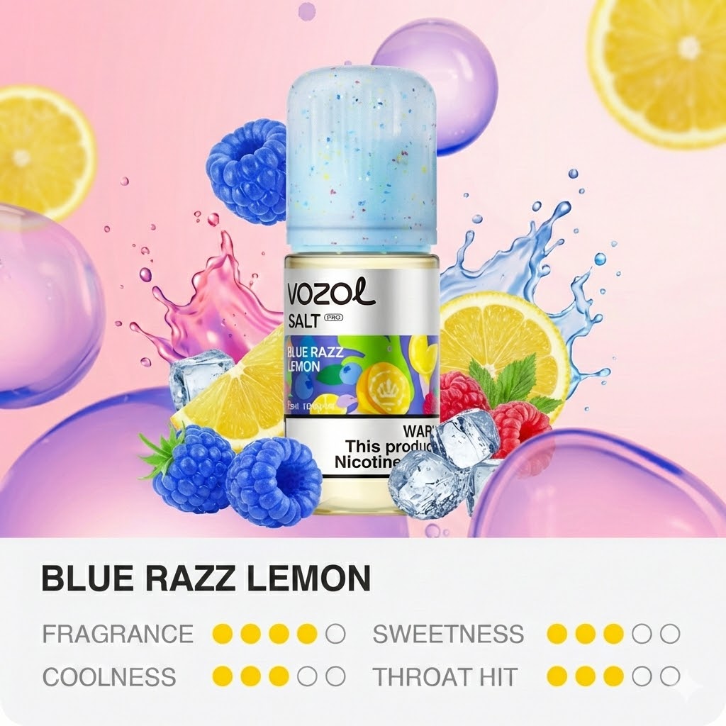 Vozol - Blue Razz Lemon (5% nic - 30ml)