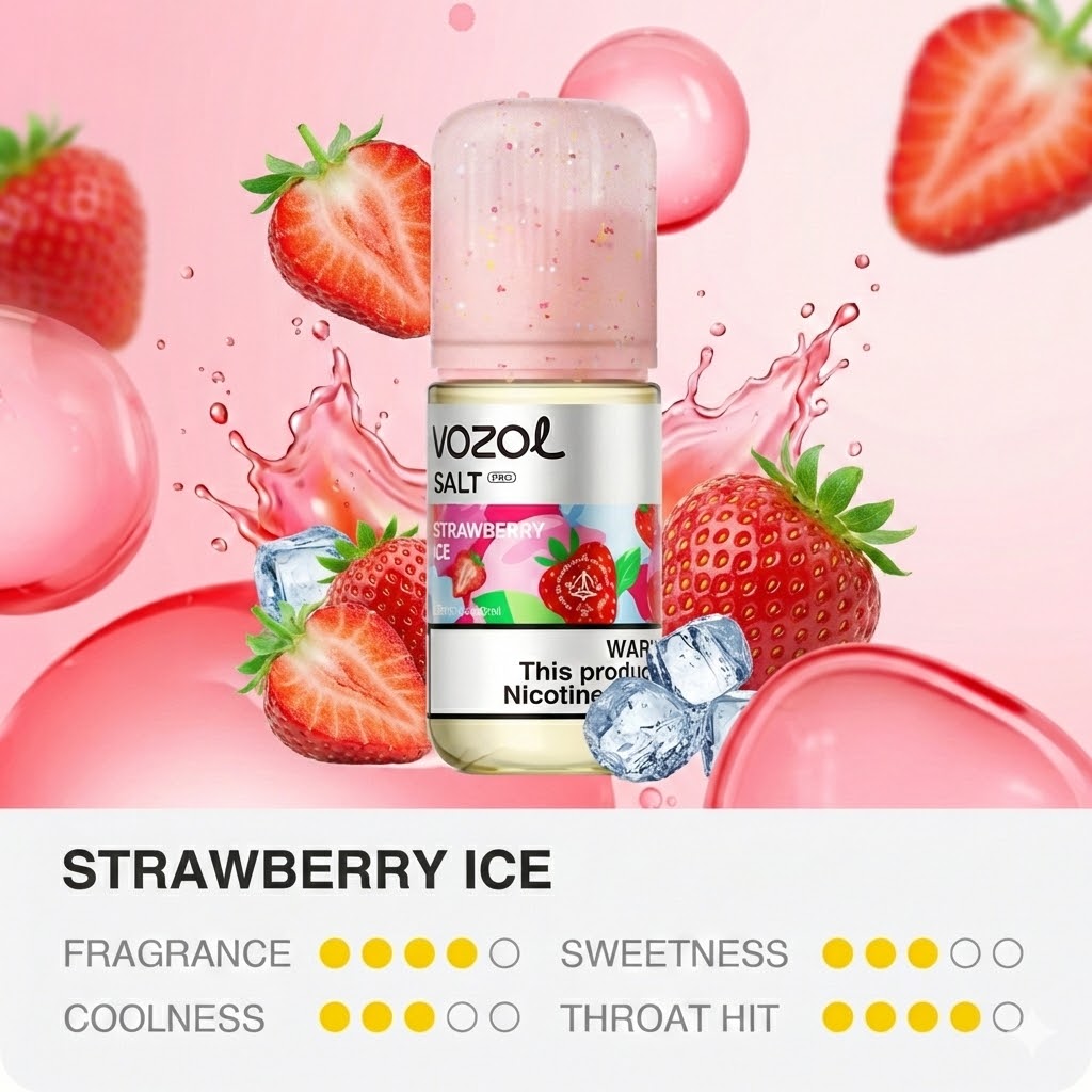 Vozol - Strawberry Ice (5% nic - 30ml)