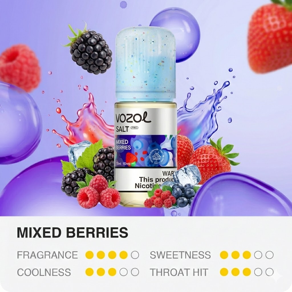 Vozol - Mixed Berries (5% nic - 30ml)
