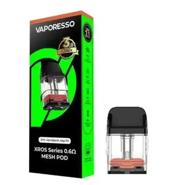 Vaporesso - Corex 3.0 XROS 3ml, 0,6Ω (x4)