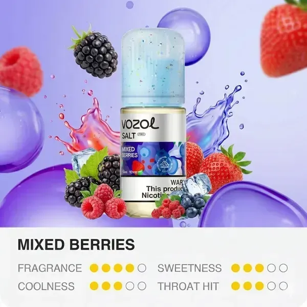 Vozol - Mixed Berries (5% nic - 30ml)