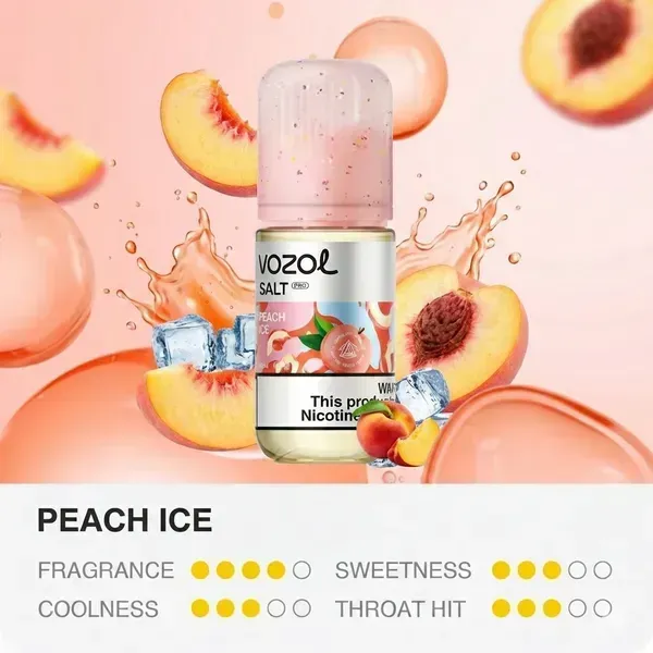 Vozol - Peach Ice (5% nic - 30ml)